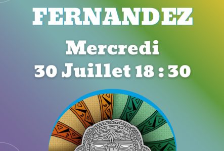 L'association La Barje Affiche du concert de Joaquin Fernandez