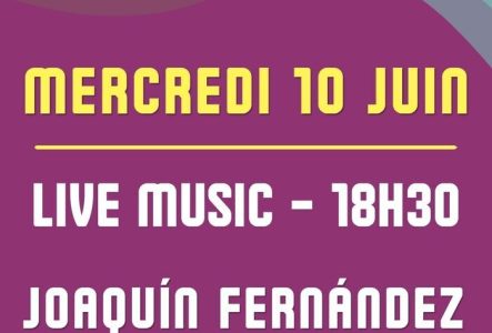 Live music à la Barje des Lavandières, mercredi 10 juin, 18h30