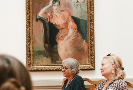 Portrait de Jeanne Pontillon par Berthe Morisot