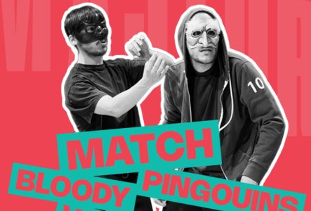 Pierre Bitchatchi Titre de l'évènement et improvisateur en action