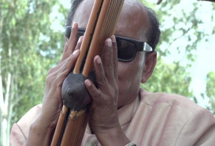 Le musicien avec son instrument