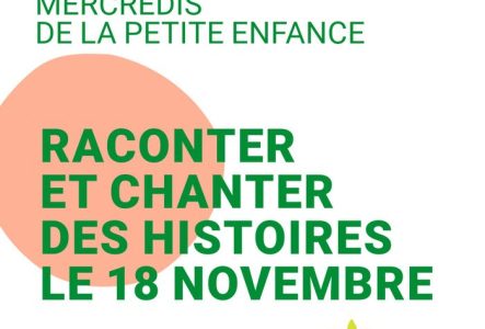 Raconter et chanter des histoires le 18 novembre