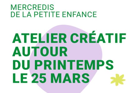 Atelier créatif autour du printemps