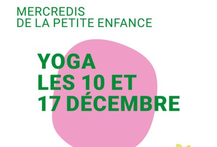 Yoga les 10 et 17 décembre