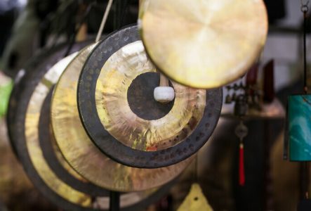Un gong en or