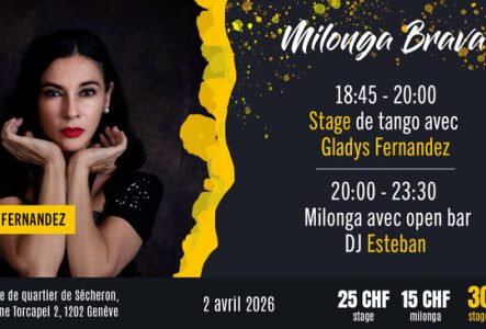 Flyer de l'événement avec les enseignants du cours