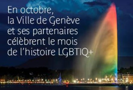 Jet d'eau de Genève - Illuminé aux couleurs arc-en-ciel