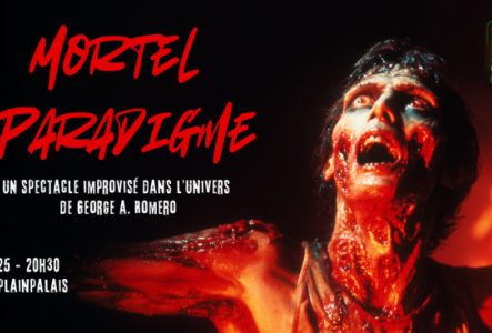 La Compagnie des Murmures A zombie in a burning fire