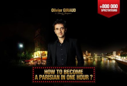 Visuel officiel du spectacle d'Olivier Giraud