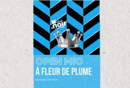 Visuel bleu et noir avec une couronne