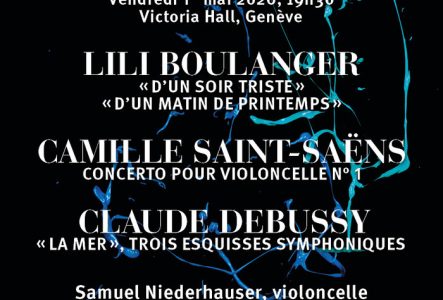 Affiche du concert