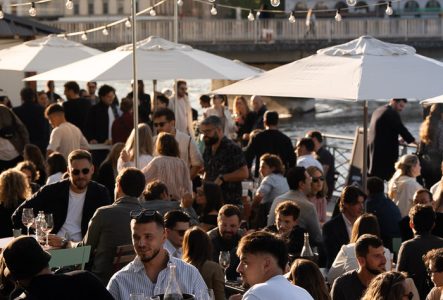 La terrasse de la Concrete à Genève