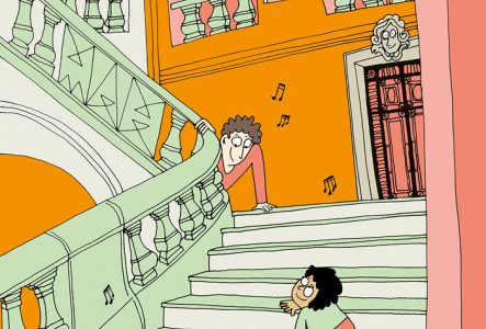 Illustration de l'événement par Adrienne Barman