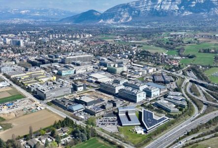 La zone industrielle de Plan-les-Ouates, au pied du Salève