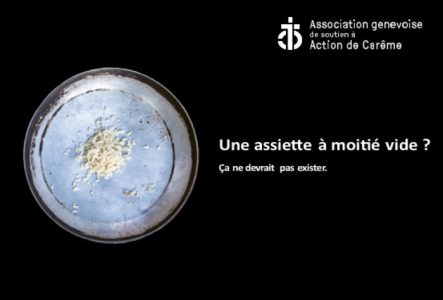 DR Une assiette à moitié vide, contenant des semences