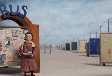Image d'une scène de stop motion