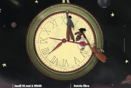 Retrouvez-vous dans l'espace avec au premier plan une gigantesque horloge sur laquelle on retrouve un alien, debout, triomphant sur le temps. Sur les aiguilles de l'horloge, on retrouve nos protagonistes, Bobby, habillé en gris, Robin, portant un pull rayé orange et gris, tenant par le bout de sa main une femme en robe orange avec dans sa main gauche un livre. Le titre, Projet 51, est écrit en gros au dessus de cette image, avec la terre en arrière plan.