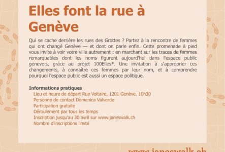 Flyer programme promenade