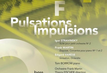 Affiche du concert "Pulsation/Impulsions" avec l'Odyssée Frank Martin, le 24 avril 2026 à 20h00 à l'Auditorium Ansermet.
