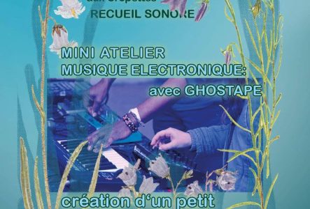 flyer de l'atelier avec Ghostape