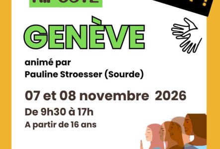 Affiche de l'événement avec les informations pratiques
