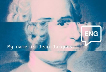 Rousseau parle anglais