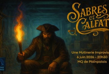 Un calfat assis tient une torche