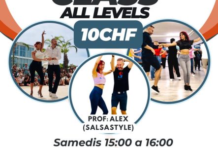 flyer Salsa couple