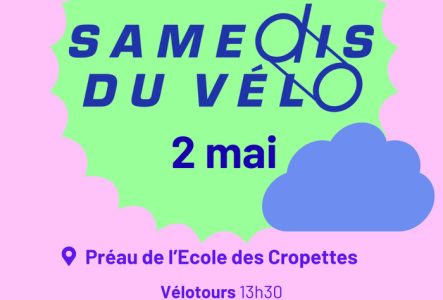 Samedis du Vélo du 2 mai