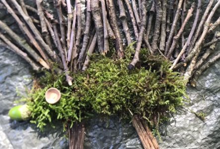 hérisson land art