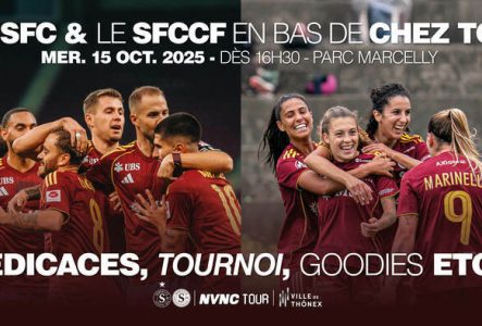 photos des joueurs avec les informations de l'événement