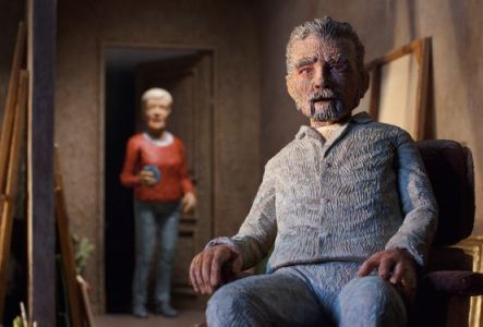 Image réalisé en stop motion avec une figurine d'un homme à l'air préoccupé