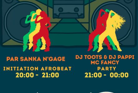 Association La Barje Affiche de la soirée Dancehall Chaloupe