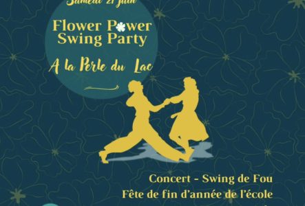 Geneva Swing Affiche de la Flowers power Swing party