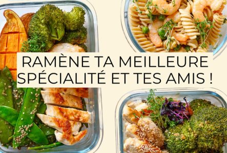 Repas dans des tupperware