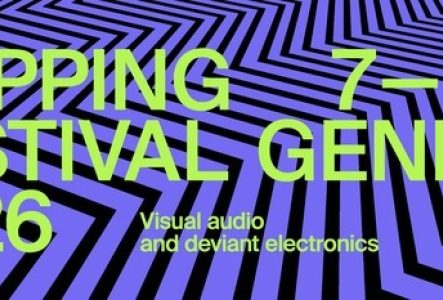 Logo du Mapping Festival et les dates