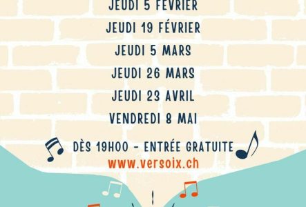 Affiche des soirées Karaoké aux Caves de Versoix