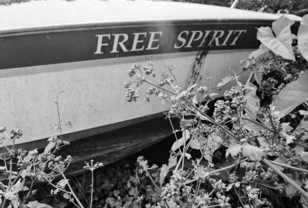 Épave d'une chaloupe nommée Free Spirit
