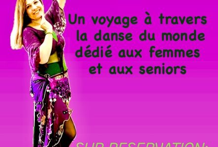 Cours de danse du monde dédié aux femmes dimanche 13 et 20 septembre à l’école de Tivoli PETIT LANCY