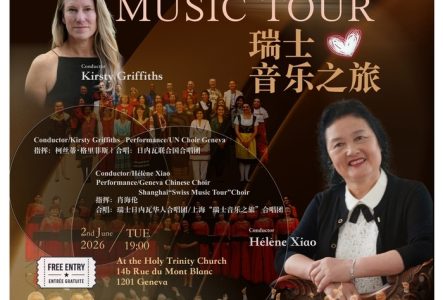 C'est l'affiche du concert de du Swiss Music tour qui met en scène l'orchestre