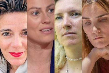 Portraits des quatre participantes
