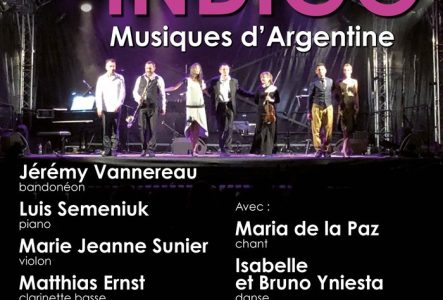 Le groupe Tango Indigo en concert