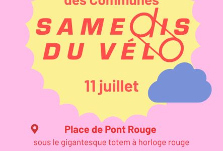 Affiche Tournée estivale des Samedis du Vélo du 11 juillet