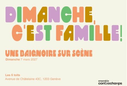 Une baignoire sur scène