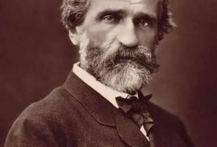 Photographie portrait en noir et blanc de Giuseppe Verdi