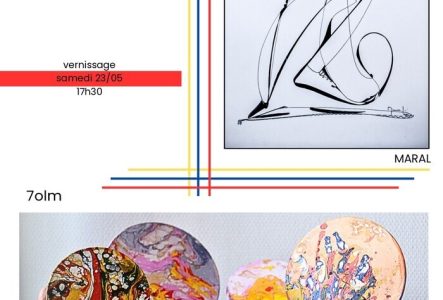 Deux oeuvres des artistes Maral et 7OlM حلم (dessins, peintures et sculptures)