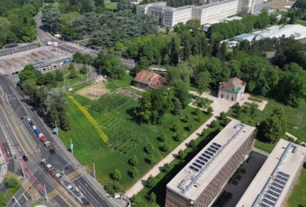 République et Canton de Genève Domaine Rigot vue aérienne