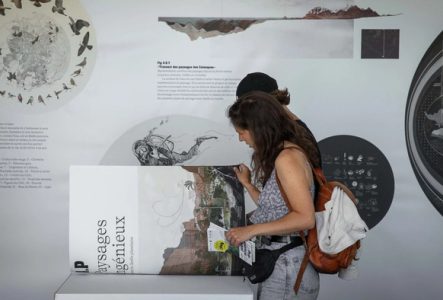 © Emmanuel Gabily Visite guidée de l'exposition "Devenir Jardinier planétaire" Fondation Pavillon Sicli