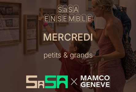 vestiges site archéologique saint-antoine avec enfants