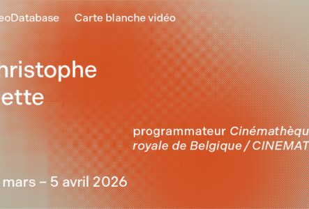 VideoDatabase - 3e carte blanche